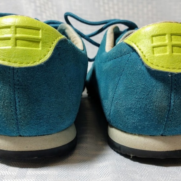 Tretorn Blue Suede Women's Sneaker Never Worn - Picture 3 of 7